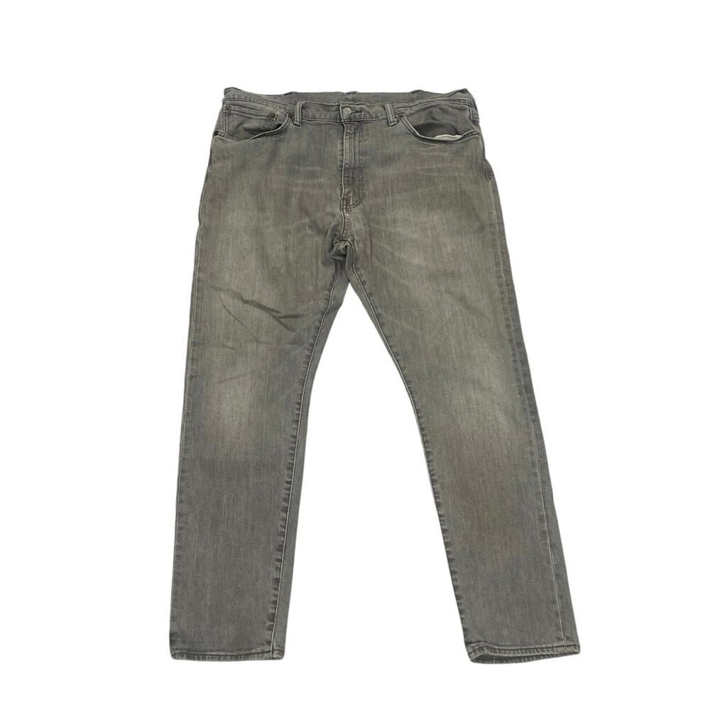 Levi's Strauss 512 Slim Taper Grey Wash Denim Jeans Size 38x30 Casual Streetwear